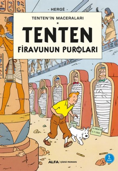 Tenten Firavunun Puroları - Tentenin Maceraları Tenten Firavunun Puroları - Tentenin Maceraları