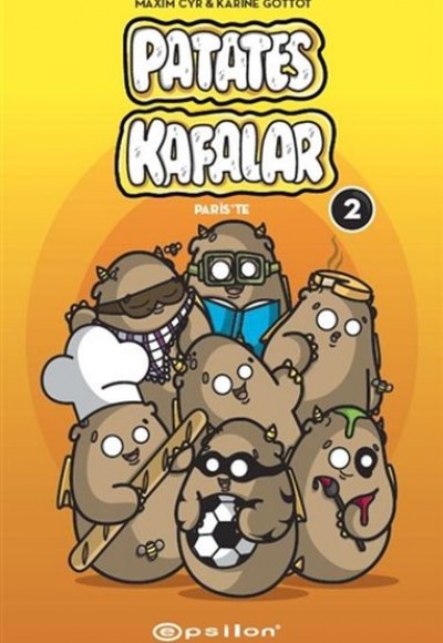 Patates Kafalar 2 - Paris'te (Ciltli) Patates Kafalar 2 - Paris'te (Ciltli)