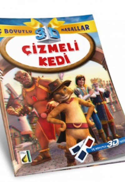 Üç Boyutlu Masallar - Çizmeli Kedi (3D Gözlük ile) Üç Boyutlu Masallar - Çizmeli Kedi (3D Gözlük ile)