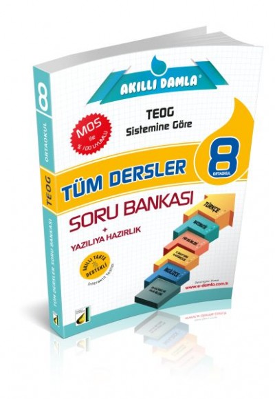 Akıllı Damla 8. Sınıf Tüm Dersler Soru Bankası Akıllı Damla 8. Sınıf Tüm Dersler Soru Bankası