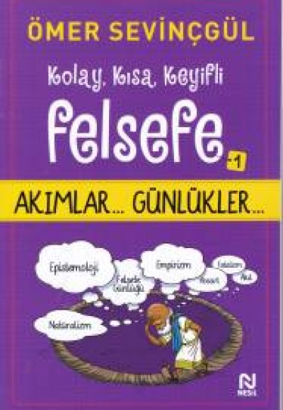 Kolay, Kısa, Keyifli Felsefe - 1 (Akımlar - Günlükler) Kolay, Kısa, Keyifli Felsefe - 1 (Akımlar - Günlükler)
