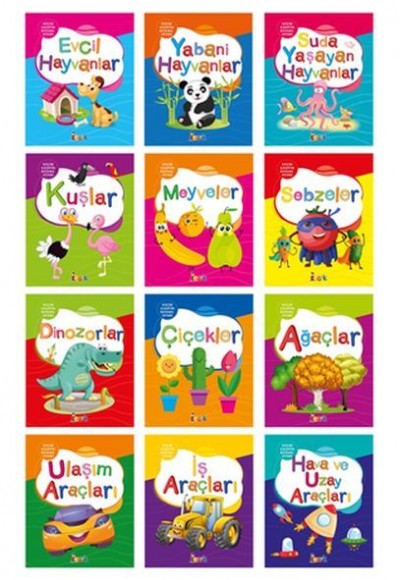 Küçük Kaşifin Boyama Kitabı (12 Kitap Takım) Küçük Kaşifin Boyama Kitabı (12 Kitap Takım)