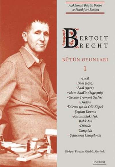 Bertolt Brecht Bütün Oyunları 1 (Ciltli) Bertolt Brecht Bütün Oyunları 1 (Ciltli)