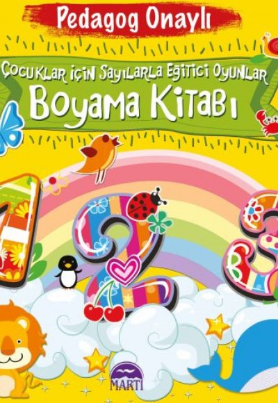 Pedagog Onaylı - Çocuklar İçin Sayılarla Eğitici Oyunlar Boyama Kitabı Pedagog Onaylı - Çocuklar İçin Sayılarla Eğitici Oyunlar Boyama Kitabı