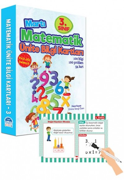 Martı 3.Matematik Ünite Bilgi Kartları Martı 3.Matematik Ünite Bilgi Kartları