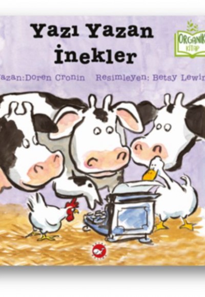 Yazı Yazan İnekler (Ciltli) - Organik Kitaplar Yazı Yazan İnekler (Ciltli) - Organik Kitaplar