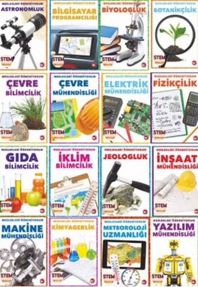 Meslekleri Öğreniyorum Set - 16 Kitap Meslekleri Öğreniyorum Set - 16 Kitap