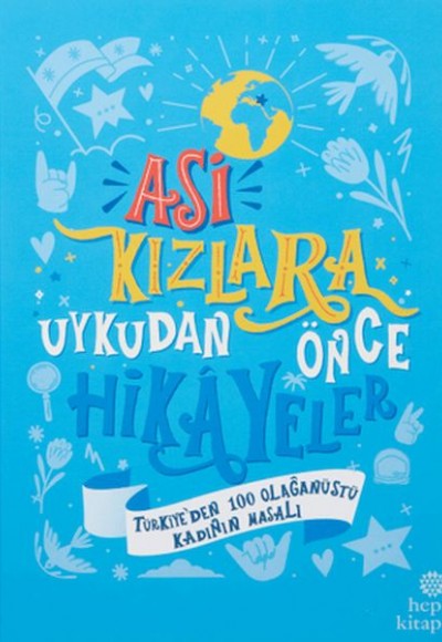 Asi Kızlara Uykudan Önce Hikayeler (Türkiye'den) - (Ciltli)