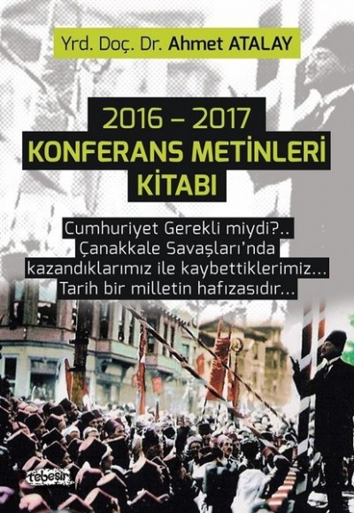 2016-2017 Konferans Metinleri Kitabı 2016-2017 Konferans Metinleri Kitabı