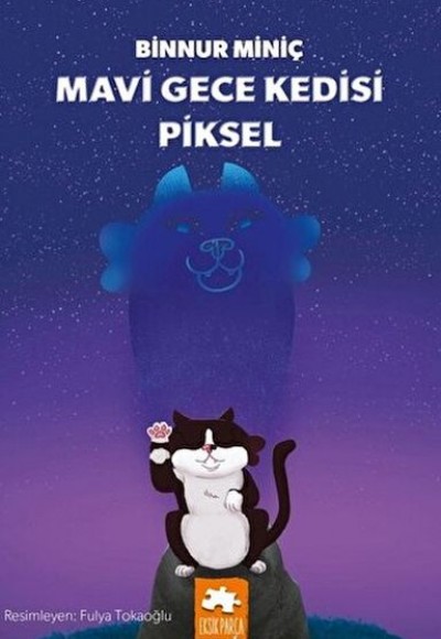 Mavi Gece Kedisi Piksel Mavi Gece Kedisi Piksel