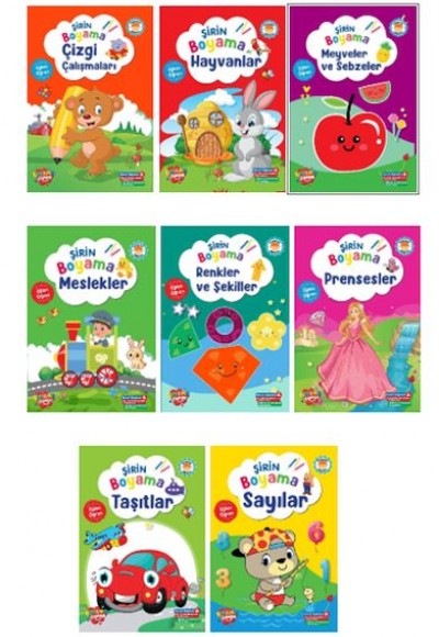 Şirin Boyama Serisi (8 Kitap) Şirin Boyama Serisi (8 Kitap)