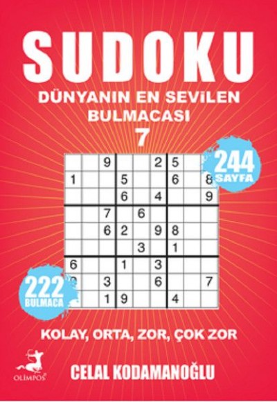 Sudoku - Dünyanın En Sevilen Bulmacası 7 Sudoku - Dünyanın En Sevilen Bulmacası 7