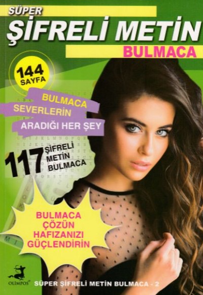 Süper Şifreli Metin Bulmaca 2 Süper Şifreli Metin Bulmaca 2