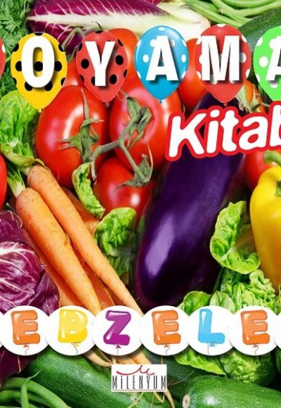 Boyama Kitabı Sebzeler Boyama Kitabı Sebzeler