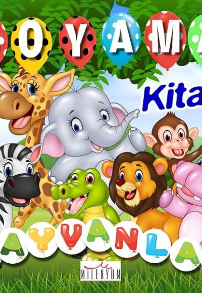 Boyama Kitabı Hayvanlar Boyama Kitabı Hayvanlar