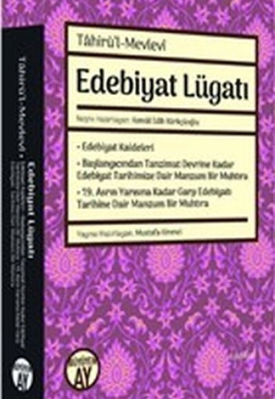 Edebiyat Lügatı Edebiyat Lügatı
