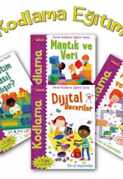 Kodlama-Temel Kodlama Eğitimi Serisi 4 Kitap Kodlama-Temel Kodlama Eğitimi Serisi 4 Kitap