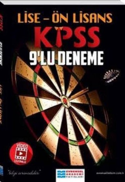 Evrensel KPSS Lise Ön Lisans Video Çözümlü 9 lu Deneme Evrensel KPSS Lise Ön Lisans Video Çözümlü 9 lu Deneme