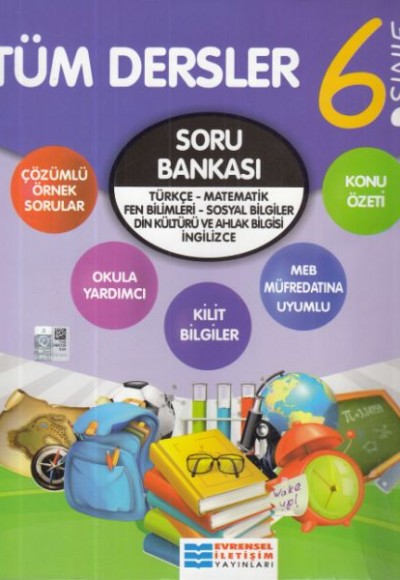 Evrensel 6. Sınıf Tüm Dersler Konu Özetli Soru Bankası (Yeni) Evrensel 6. Sınıf Tüm Dersler Konu Özetli Soru Bankası (Yeni)