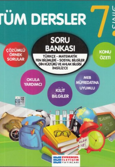 Evrensel 7. Sınıf Tüm Dersler Konu Özetli Soru Bankası (Yeni) Evrensel 7. Sınıf Tüm Dersler Konu Özetli Soru Bankası (Yeni)