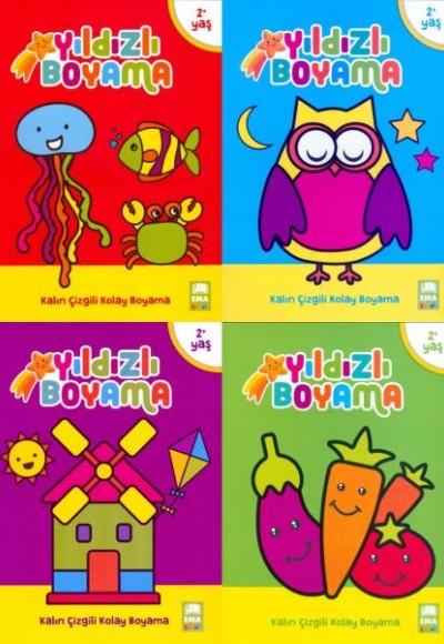 Yıldız Boyama 4 Lü Set Yıldız Boyama 4 Lü Set