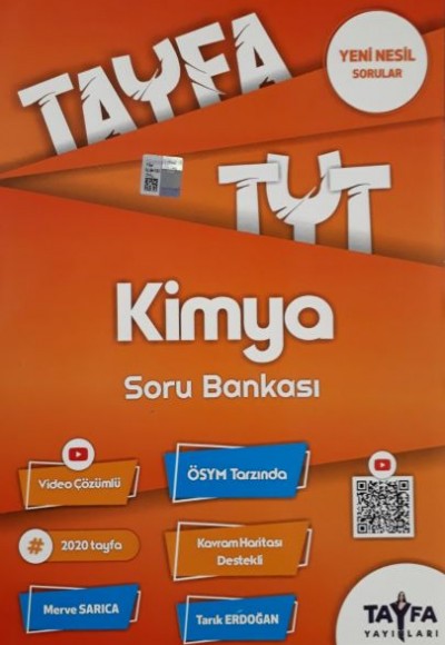 Tayfa TYT Kimya Soru Bankası (Yeni) Tayfa TYT Kimya Soru Bankası (Yeni)