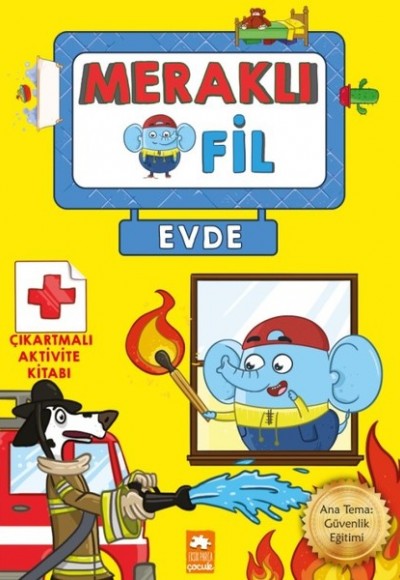 Meraklı Fil-Evde-Çıkartmalı Aktivite Kitabı Meraklı Fil-Evde-Çıkartmalı Aktivite Kitabı