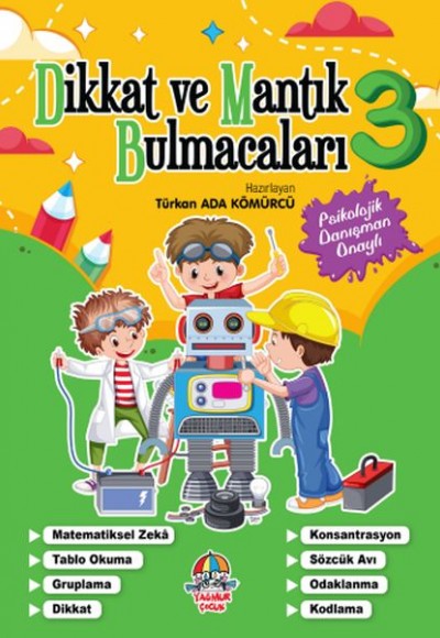 Dikkat ve Mantık Bulmacaları 3 Dikkat ve Mantık Bulmacaları 3