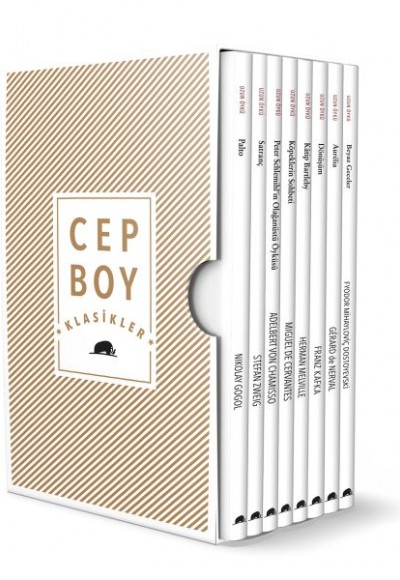Cep Boy Klasikler Set - Dönüşüm-Palto-Peter Schlemihl'in Olağanüstü Öyküsü-Köpeklerin Sohbeti Cep Boy Klasikler Set - Dönüşüm-Palto-Peter Schlemihl'in Olağanüstü Öyküsü-Köpeklerin Sohbeti