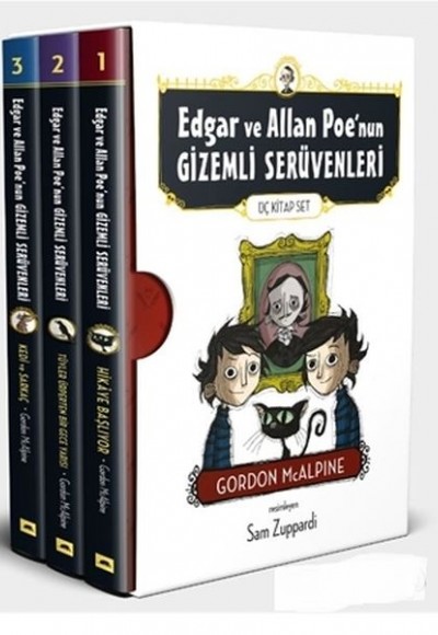 Edgar ve Allan Poe’nun Gizemli Serüvenleri - 3 Kitap Takım Edgar ve Allan Poe’nun Gizemli Serüvenleri - 3 Kitap Takım