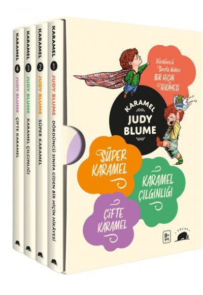 Karamel Set - 4 Kitap Takım Kutulu Karamel Set - 4 Kitap Takım Kutulu