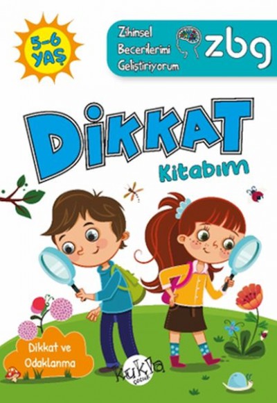 ZBG 5-6 Yaş Dikkat Kitabım ZBG 5-6 Yaş Dikkat Kitabım