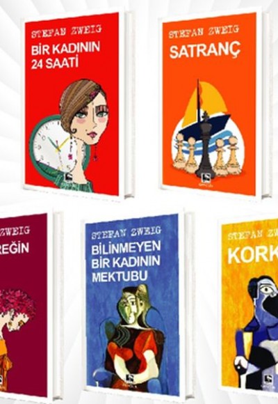 Stefan Zweig Seti - 5 Kitap Takım Stefan Zweig Seti - 5 Kitap Takım