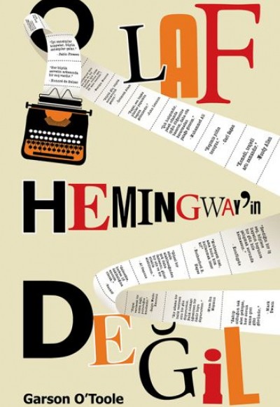 O Laf Hemingway’in Değil O Laf Hemingway’in Değil