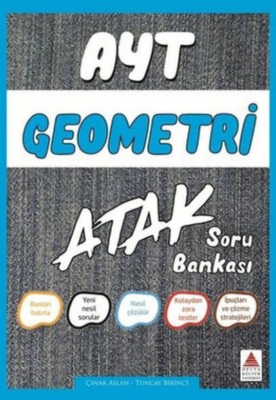 Delta AYT Geometri Atak Soru Bankası (Yeni) Delta AYT Geometri Atak Soru Bankası (Yeni)