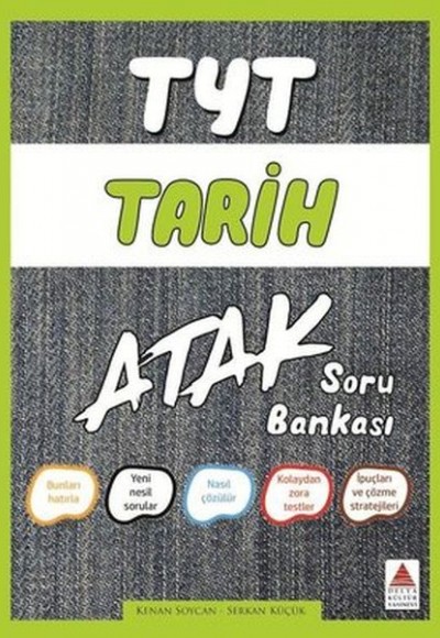 Delta TYT Tarih Atak Soru Bankası (Yeni) Delta TYT Tarih Atak Soru Bankası (Yeni)