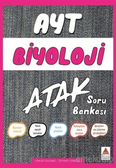 Delta AYT Biyoloji Atak Soru Bankası (Yeni) Delta AYT Biyoloji Atak Soru Bankası (Yeni)