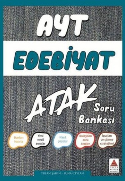 Delta AYT Edebiyat Atak Soru Bankası (Yeni) Delta AYT Edebiyat Atak Soru Bankası (Yeni)