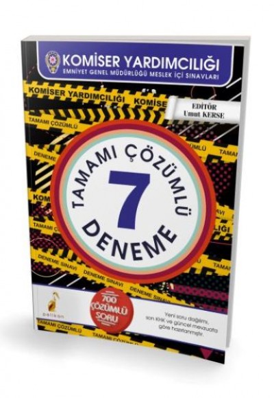 Pelikan Komiser Yardımcılığı 7 Çözümlü Deneme Sınavı Pelikan Komiser Yardımcılığı 7 Çözümlü Deneme Sınavı