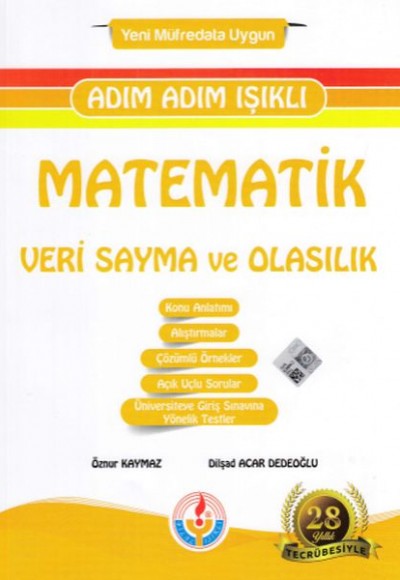 Bilal Işıklı Matematik Veri Sayma ve Olasılık Adım Adım Işıklı (Yeni) Bilal Işıklı Matematik Veri Sayma ve Olasılık Adım Adım Işıklı (Yeni)