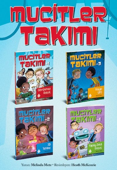 Mucitler Takımı Seti (4 Kitap) Mucitler Takımı Seti (4 Kitap)