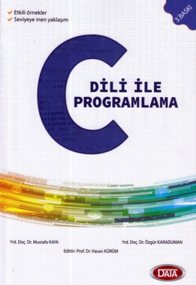 Data C Dili İle Programlama Data C Dili İle Programlama