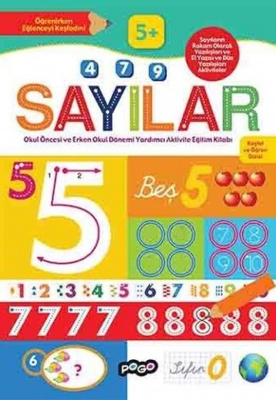 Keşfet ve Öğren Dizisi - Sayılar (5+ Yaş) Keşfet ve Öğren Dizisi - Sayılar (5+ Yaş)