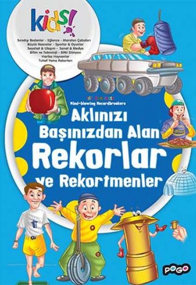 İlk Kütüphanem Serisi - Aklınızı Başınızdan Alan Rekorlar ve Rekortmenler İlk Kütüphanem Serisi - Aklınızı Başınızdan Alan Rekorlar ve Rekortmenler