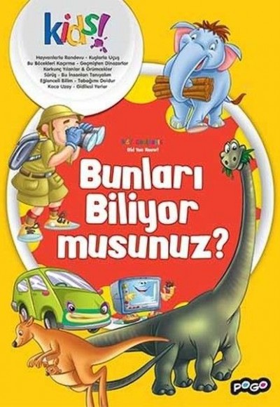 Bunları Biliyor Musunuz? Bunları Biliyor Musunuz?