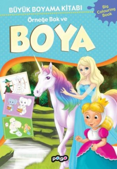 Büyük Boyama Kitabı 2 - Örneğe Bak ve Boya Büyük Boyama Kitabı 2 - Örneğe Bak ve Boya