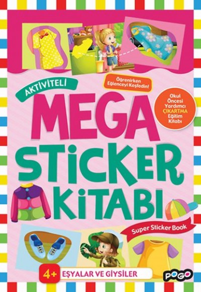 Mega Sticker Eşyalar ve Giysiler Mega Sticker Eşyalar ve Giysiler