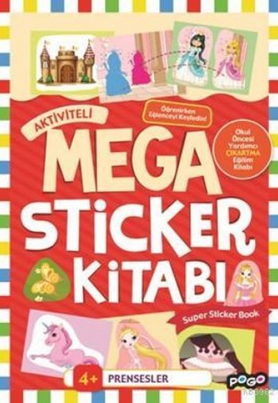 Mega Sticker Prensesler Mega Sticker Prensesler