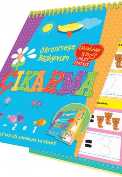 Öğrenmeye Başlıyorum - Çıkarma (Kalemli) Öğrenmeye Başlıyorum - Çıkarma (Kalemli)
