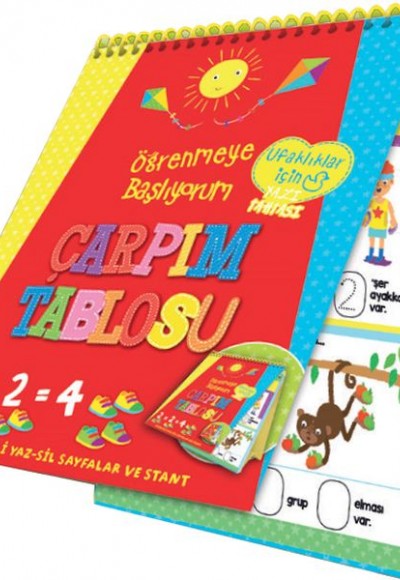 Öğrenmeye Başlıyorum - Çarpım Tablosu (Kalemli) Öğrenmeye Başlıyorum - Çarpım Tablosu (Kalemli)